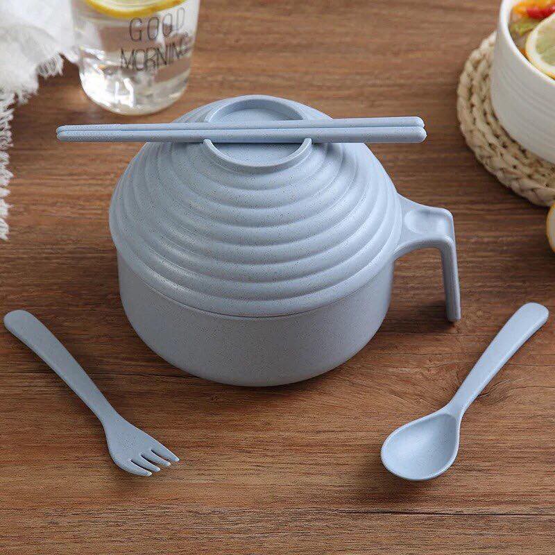 BÁT ĂN MÌ TÔM LÚA MẠCH [TẶNG ĐŨA DĨA VÀ THÌA]