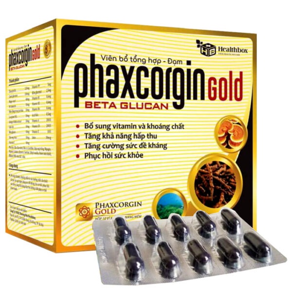Bổ tổng hợp-Đạm Phaxcorgin Gold bổ sung vitamin,khoáng chất