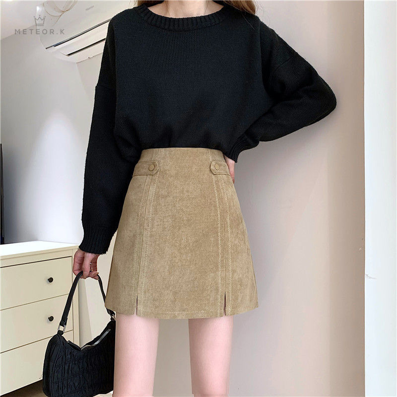 Chân váy chữ A phong cách Hàn Quốc dành cho nữ