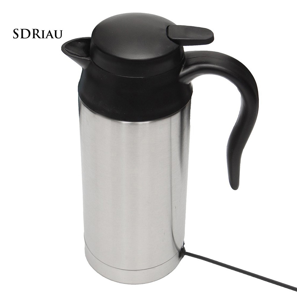 Bình Đun Nước Bằng Thép Không Gỉ 12V / 24V Tuỳ Chọn 750ml