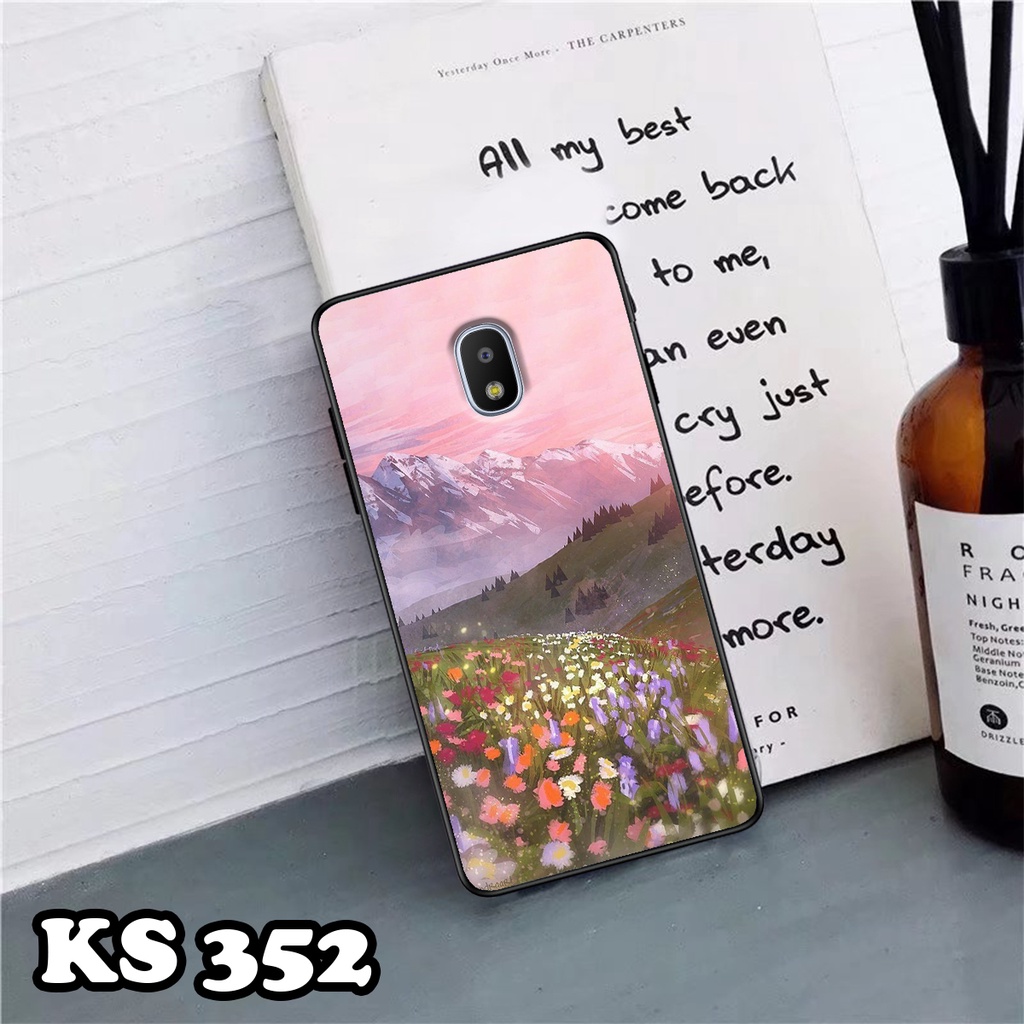 Ốp lưng Samsung J3 - J3 LTE - J3 2016 - J3 Pro - Ốp in hình Cánh đồng hoa - Chất liệu TPU siêu bền