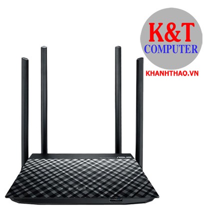 Router Wifi Asus RT-AC1300UHP Băng Tần Kép - Hàng Chính Hãng