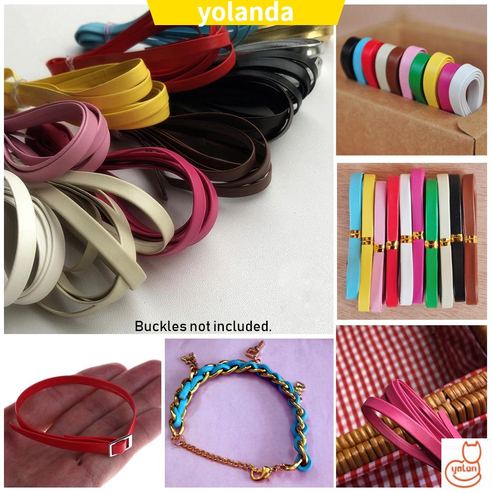 ☆YOLA☆ High Quality Handmade Belt Material Super Mini Kids Educational Toys Doll Waist Belts DIY 10 colors Length 50cm Width 3/5mm Clothes Accessories/Multicolor