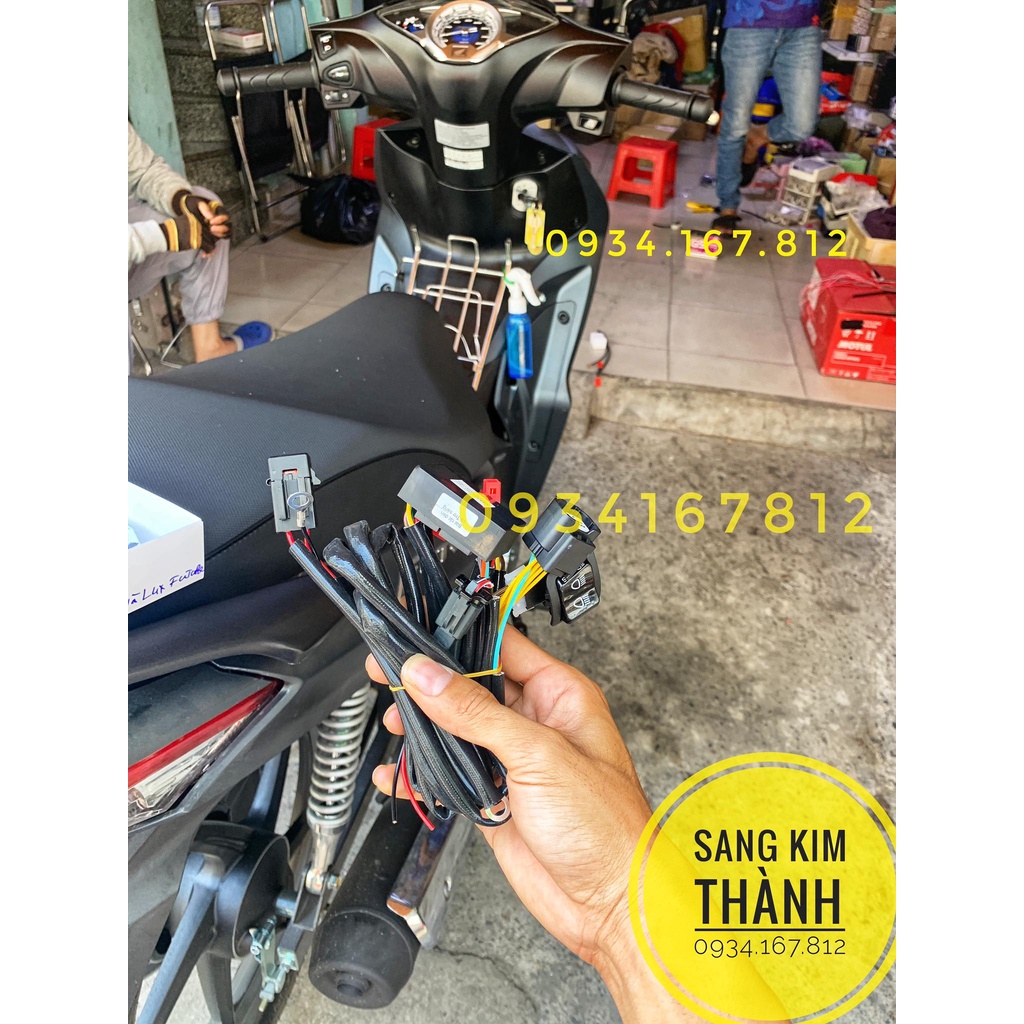 Mạch Tắt Mở Đèn Chính và Đèn Trợ Sáng Trên Nút Passing Sh Cho Xe Honda Future 2020 2021 2022