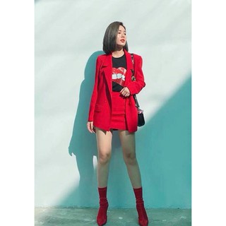 Set vest nữ nhiều màu siêu đẹp tôn dáng
