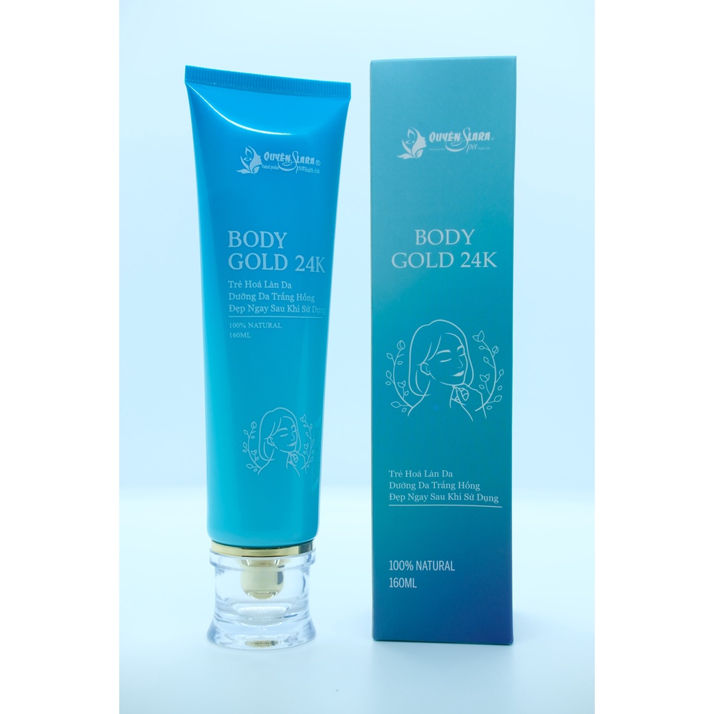 Dưỡng Thể Trắng Da Body Gold 24k Quyên Lara,Trẻ Hóa Làn Da,Dưỡng Da Trắng Hồng Hiệu Quả Ngay Sau 2 Tuần Sử Dụng | BigBuy360 - bigbuy360.vn