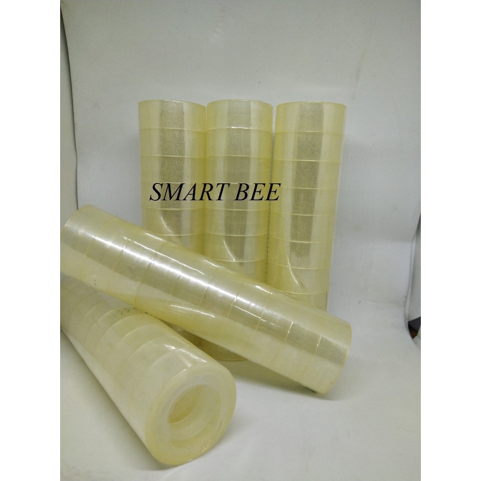 1 cây băng keo văn phòng phẩm khổ 18mm 18yard