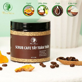 Scrub cà phê tẩy toàn thân cho mẹ Wonmom 500g