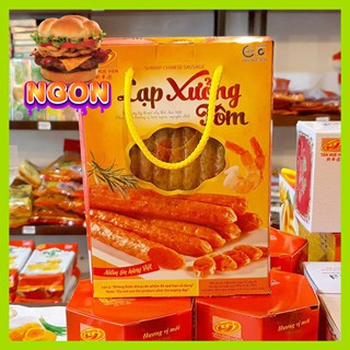 [ ĐẶC SẢN VIỆT ] LẠP XƯỞNG TÔM TÂN HUÊ VIÊN- HỘP 500G - hợp làm quà biếu