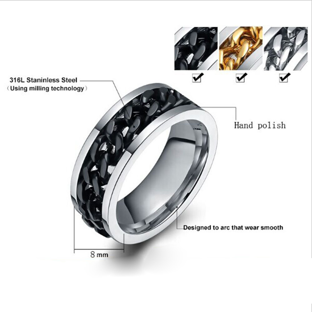 Layor Mens | Stainless Wedding Jewelry Band Ring