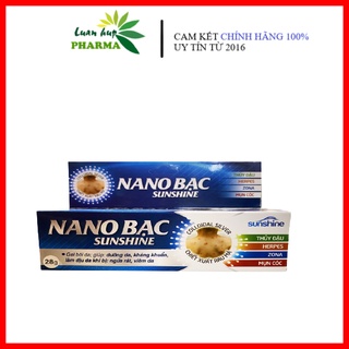 NANO BẠC Cao Cấp giúp săn se các vết do thủy đậu, herpes, zona, mun...
