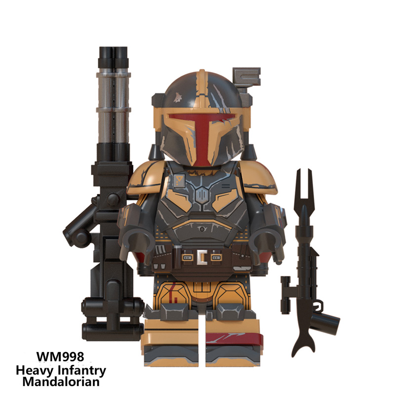 Mô Hình Đồ Chơi Lắp Ráp Nhân Vật Mandalorian Trong Star War