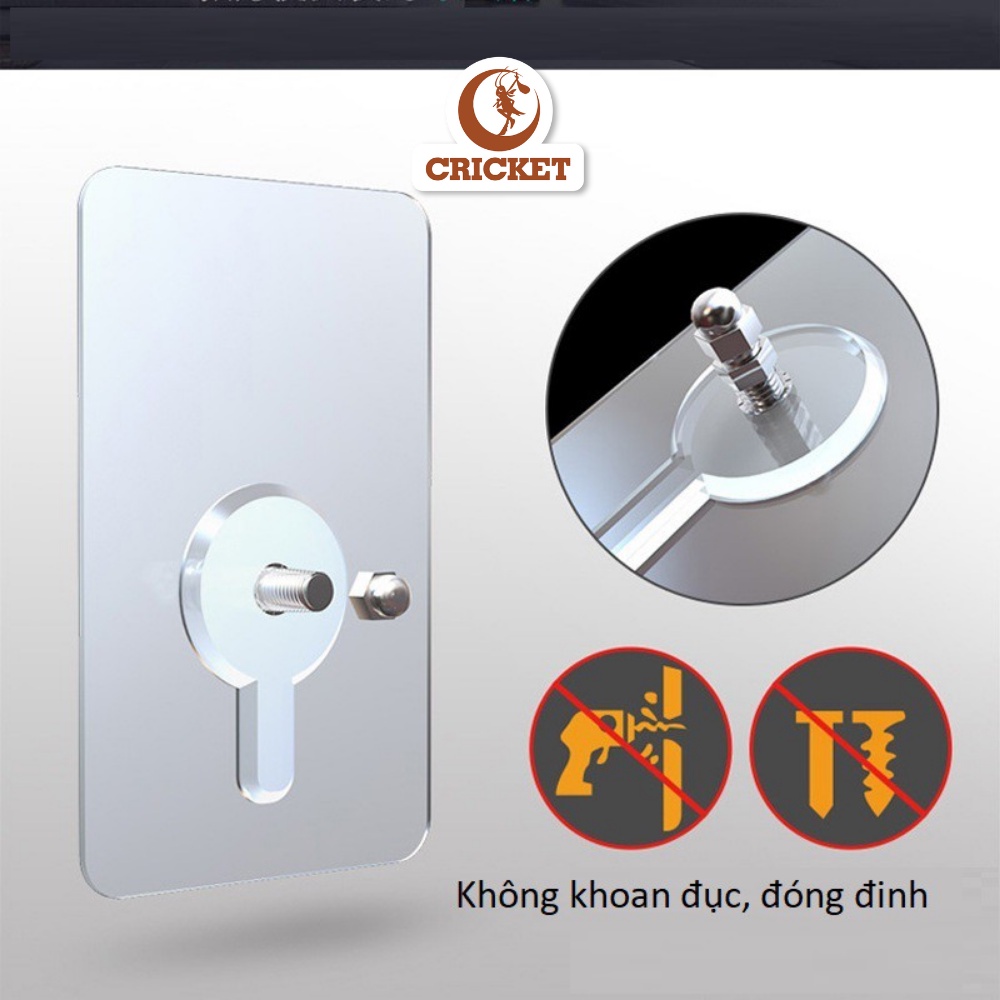 Miếng dán thanh chắn giường dạng inox, chịu lực tới 20kg siêu bền siêu chắc chắn và an toàn