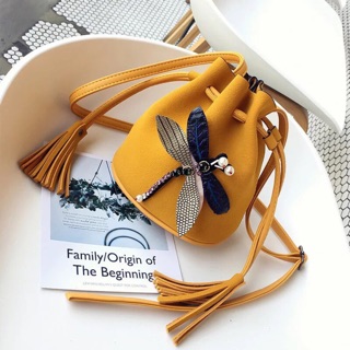 Túi xách nữ Q5618 (sẵn đỏ vàng xanh đen)