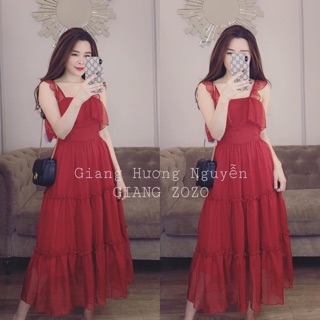 Váy Maxi đi biển xinh lắm ah