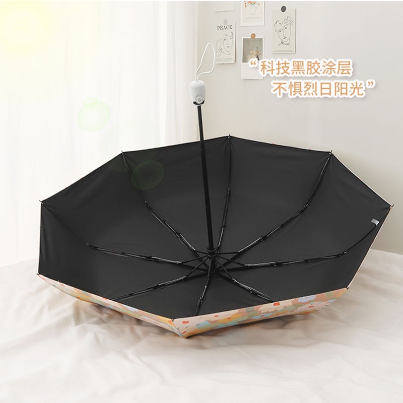 Dù Gấp Tự Động Mini Chống Tia UV Cao Cấp Tiện Lợi Dễ Sử Dụng