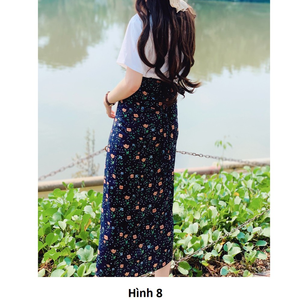 [Hàng có sẵn] Chân Váy Đi Biển Dáng Dài Vintage Mặc Được Nhiều Kiểu, Váy Quấn Buộc Dây | BigBuy360 - bigbuy360.vn
