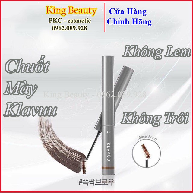 Chuốt lông mày Klavuu Urban Pearlsation Easy Touch Browcara 3g | BigBuy360 - bigbuy360.vn