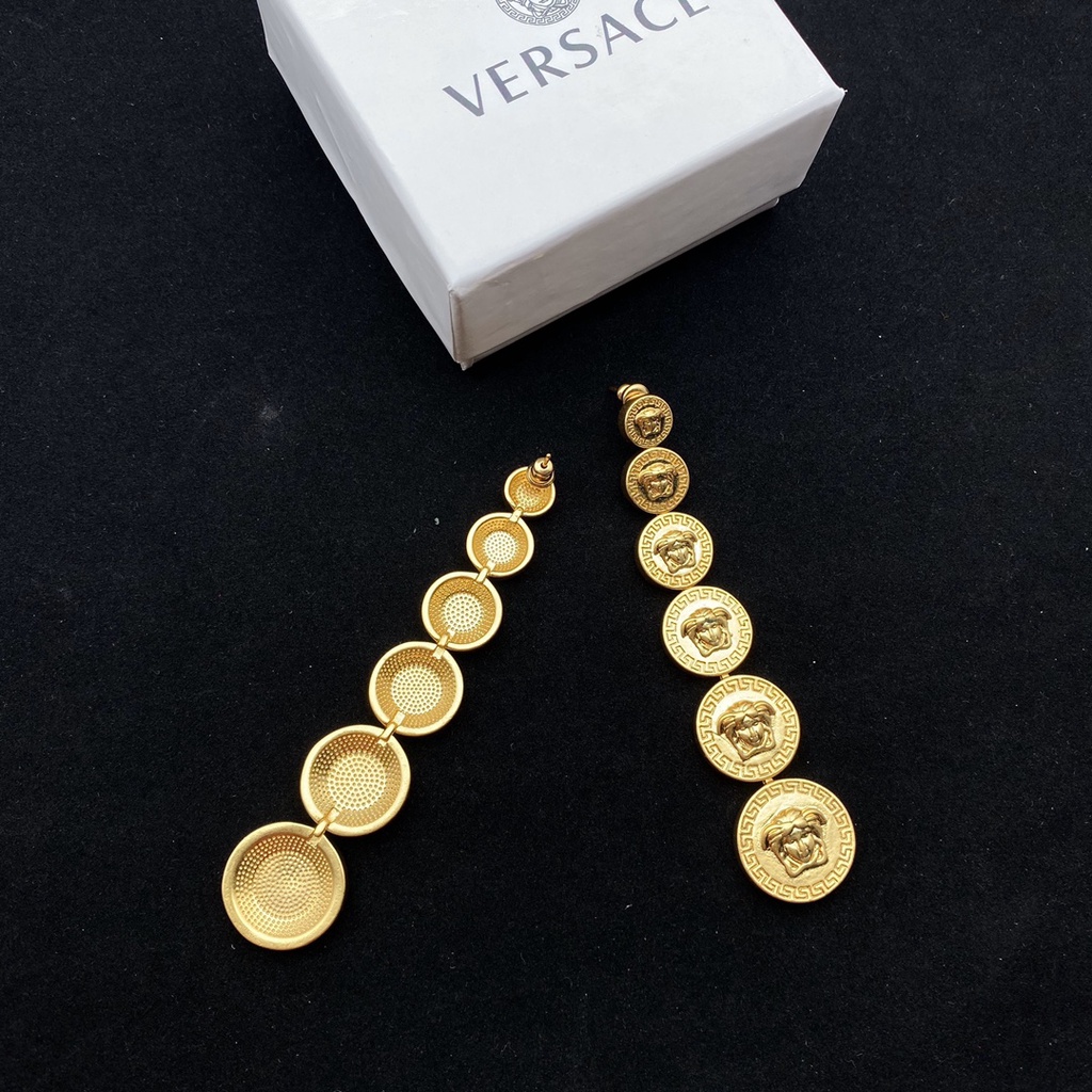 Bông Tai Versace Mới Medusa Queen 6A4V 8NVU A7CX