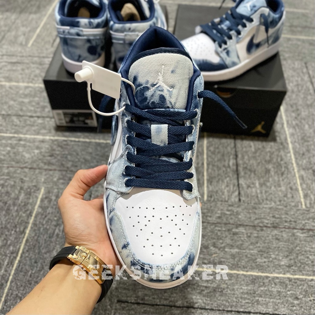 [GeekSneaker] Giày Jordan 1 Low Denim | BigBuy360 - bigbuy360.vn