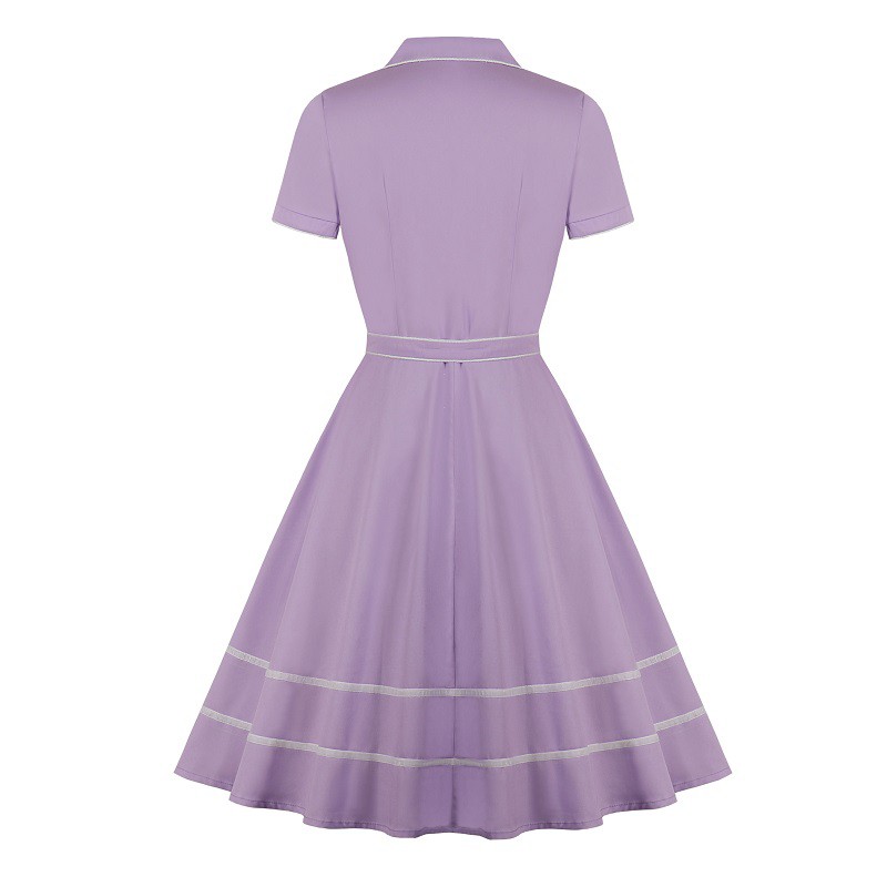 Đầm Chữ A Tay Ngắn Thời Trang Vintage Cho Nữ | BigBuy360 - bigbuy360.vn