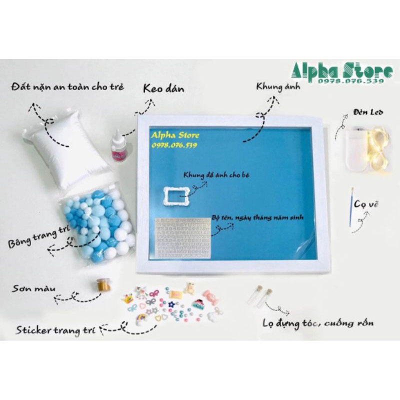 bộ phụ kiện khách chọn