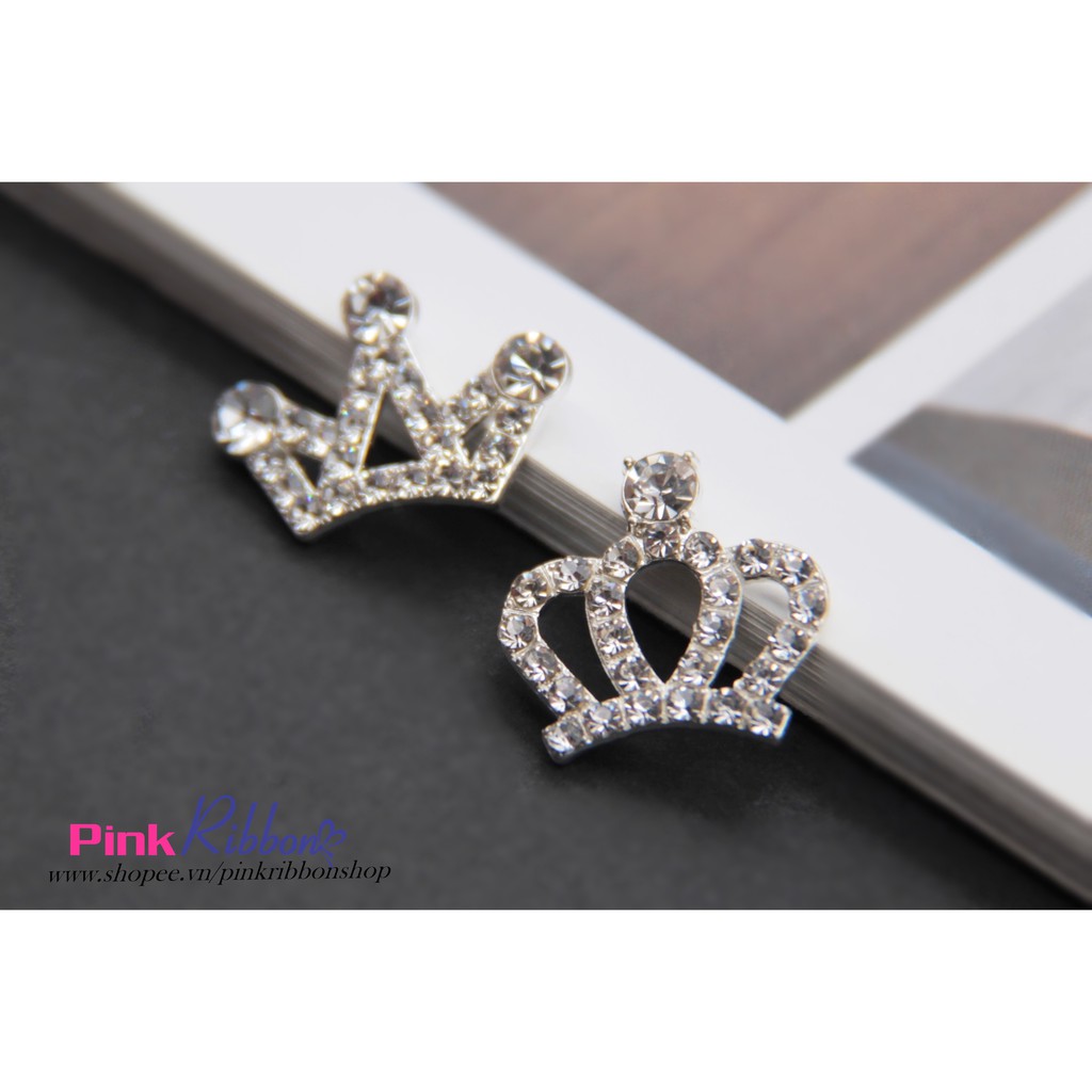 Set 2 cái vương miện đá bé