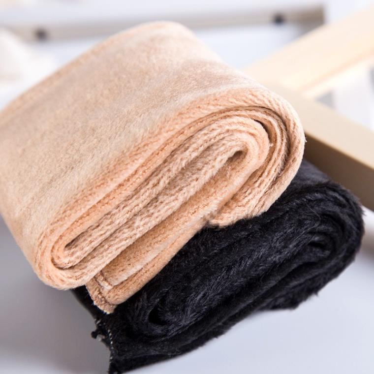 Vớ nữ cổ cao KOGANO tất cao cổ nữ dày lót lông giữ nhiệt siêu ấm FAS-001356