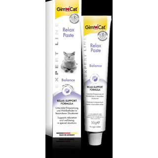 Gel dinh dưỡng cho mèo giúp giảm sợ hãi, căng thẳng, cải thiện giấc ngủ GimCat Anti-Stress/Relax Paste 50g