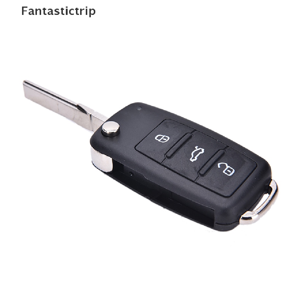 Vỏ Chìa Khóa Điều Khiển Từ Xa 3 Nút Cho VW Polo GOLF MK6 Touareg