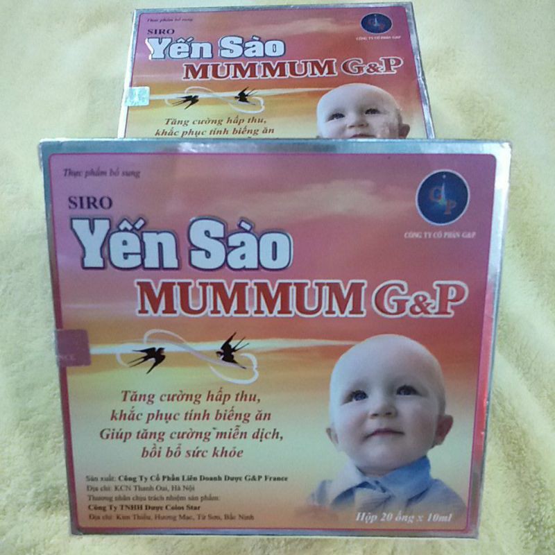 Yến sào ăn ngủ ngon mum mum tăng cường tiêu hóa khắc phục tính biếng ăn date 24