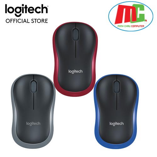 Chuột Không Dây Logitech M185 - Hàng Chính Hãng Bảo Hành 3 Năm