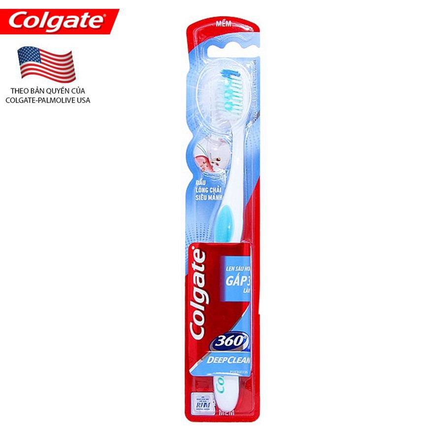 Bàn chải đánh răng Colgate 360 Deep Clean
