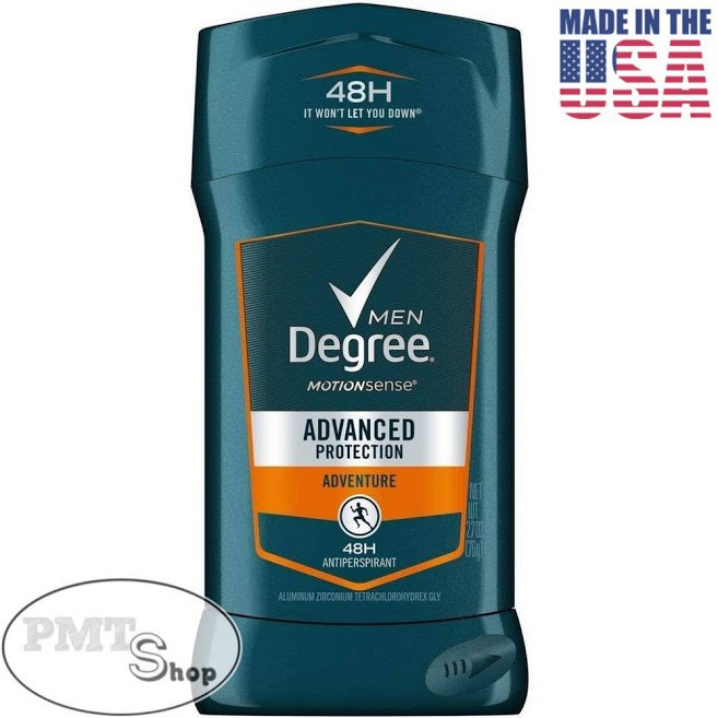 [G01] [USA] Lăn sáp khử mùi nam Degree men Deodorant 85g | Antiperspirant 76g - Black & White, Cool Rush, Intense Sport 