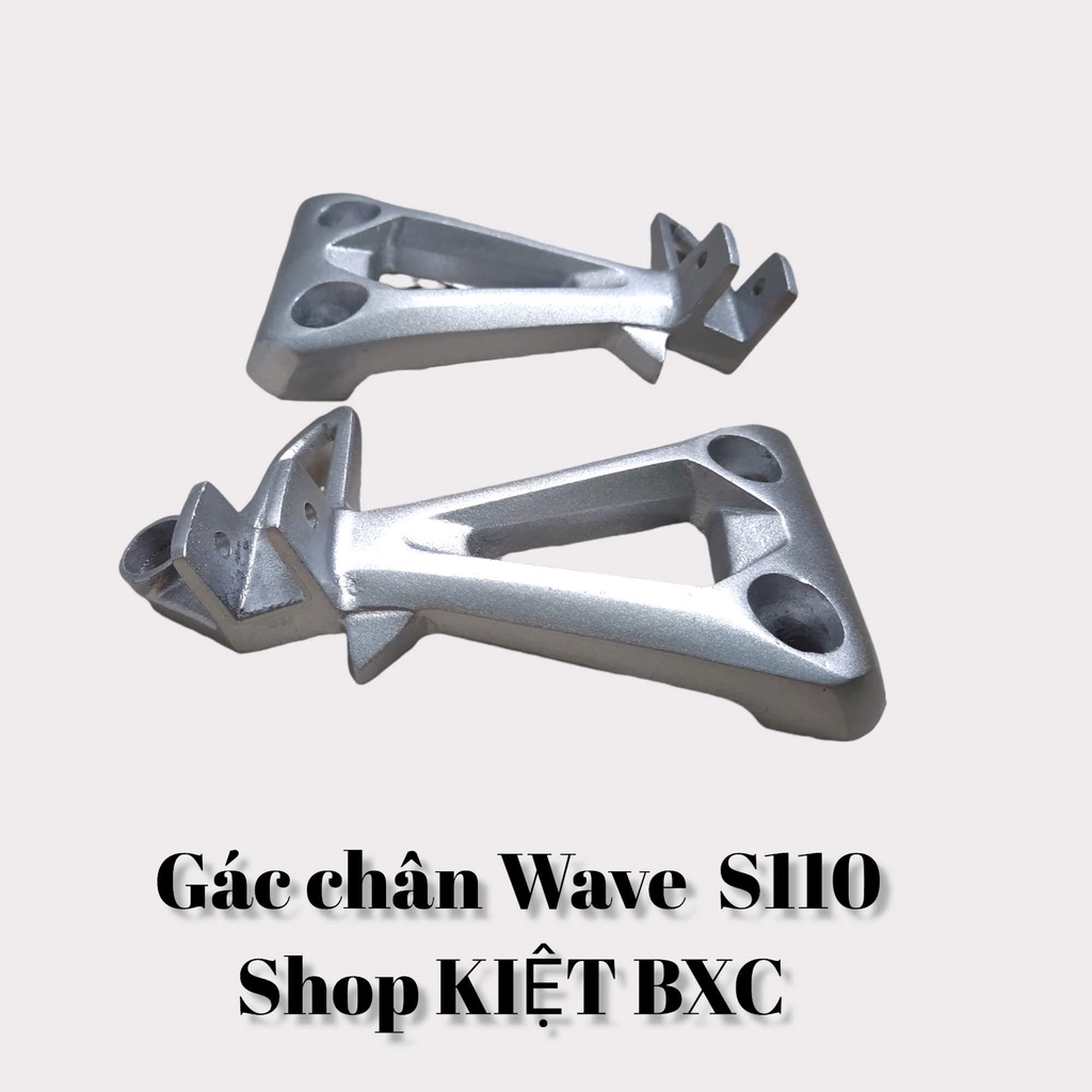 GÁC CHÂN SAU CHO XE WAVE S110 (1 CẶP)