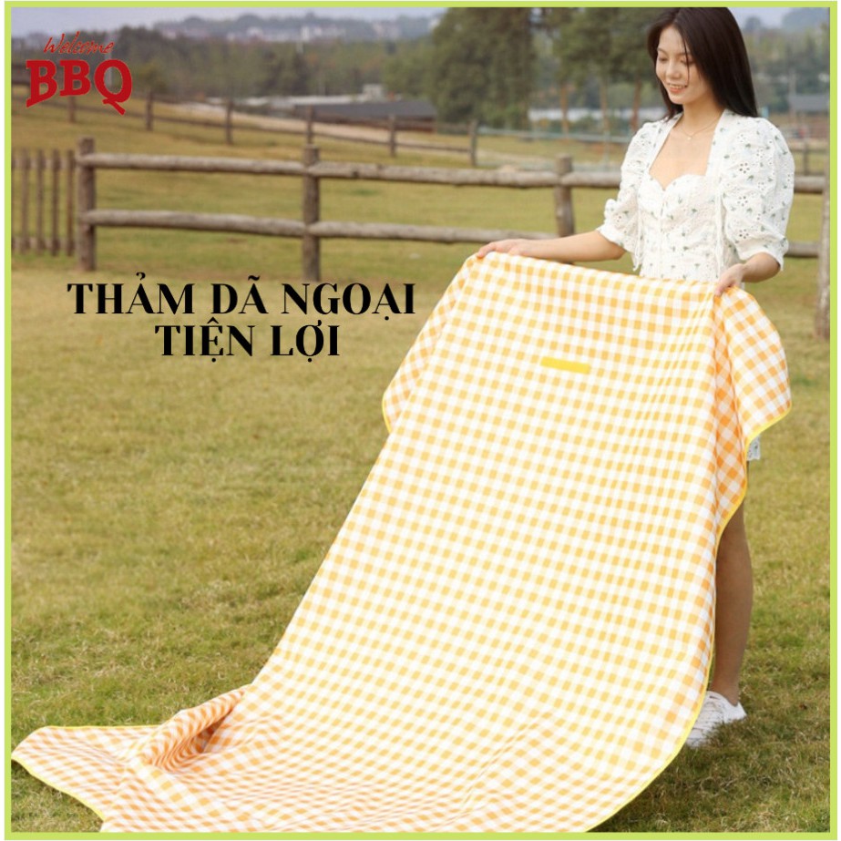 THẢM PICNIC NGOÀI TRỜI - TIỆN LỢI - GỌN GÀNG DỄ MANG THEO