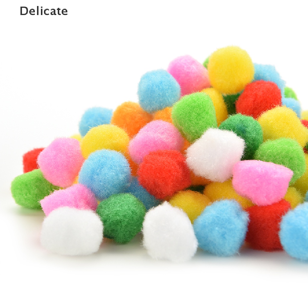 |Tinh Tế| 100 Cục Bông Mềm 10mm 20mm 30mm 40mm Làm Đồ Thủ Công
