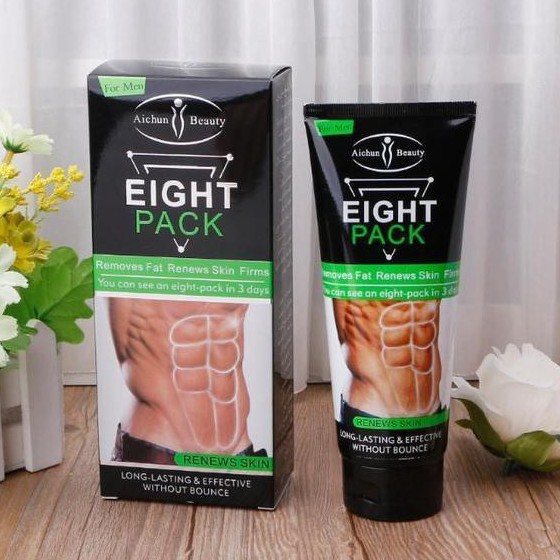 [Chính Hãng] Kem Eight Pack Massage Tăng Cường Cơ Bụng Cho Nam Aichun Beauty 80gr