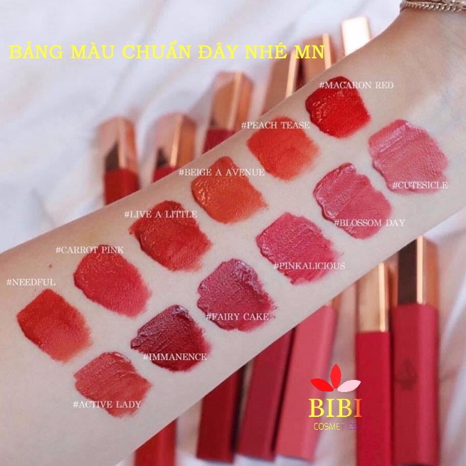 Son 3CE Cloud Lip Tint Siêu Lì Mịn Hàng Chính Hãng