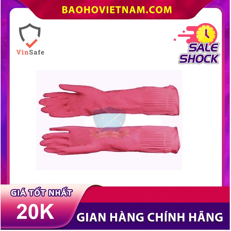 Găng cao su liên doanh Hàn Quốc dài (đỏ hoặc vàng)