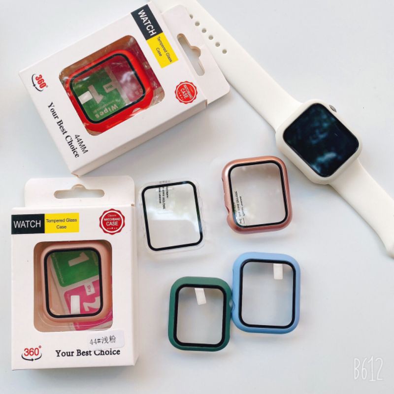 Ốp chống sốc bảo vệ đồng hồ thông minh apple watch nhiều màu