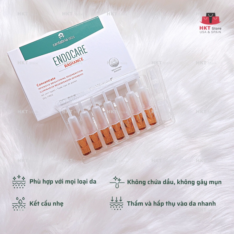Endocare Radiance Concentrate Tinh chất chuyên sâu làm sáng da, phục hồi, tái tạo & chống lão hóa
