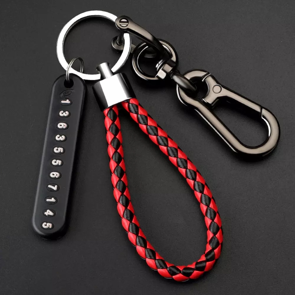 Móc chìa khóa có dãy số để liên lạc tiện dụng