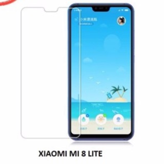 Kính cường lực cho Xiaomi Mi 8 Lite trong suốt