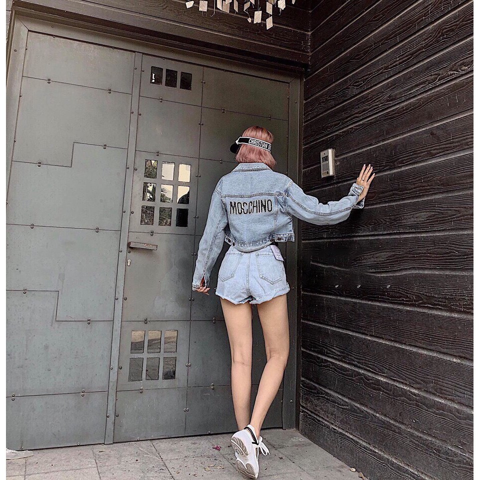 quần short jeans nữ thiết kế đẹp hợp thời trang 2019 A001