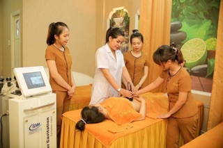 Áo Blu dùng cho Spa cao cấp, giá rẻ !