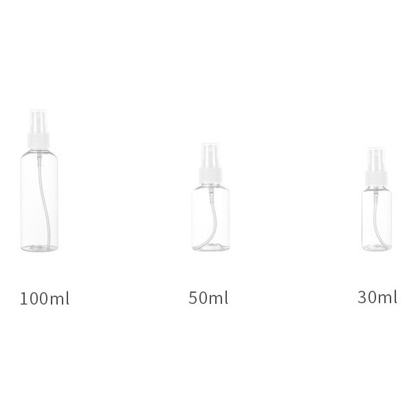 CHAI XỊT NHỎ GIỌT -CHAI XỊT PHUN SƯƠNG 30ML /50ML -CHAI CHIẾT MỸ PHẨM, CHIẾT NƯỚC HOA - CHAI NHỰA TRONG SUỐT ĐẦU XỊT | Thế Giới Skin Care