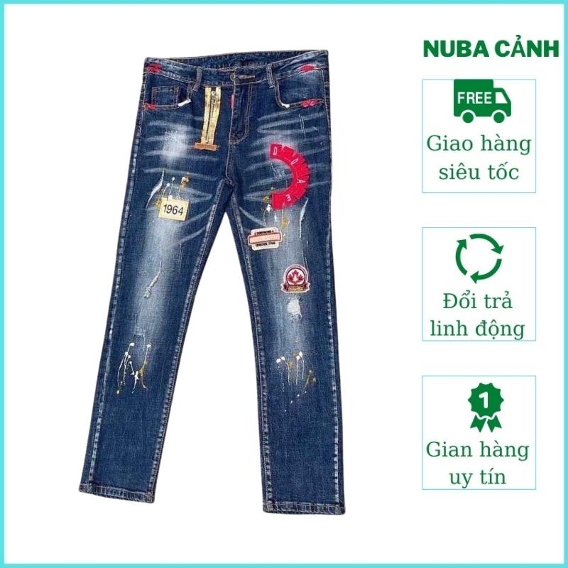 Quần jean nam chất bò cao cấp hàn quốc đẹp giá rẻ AT 36