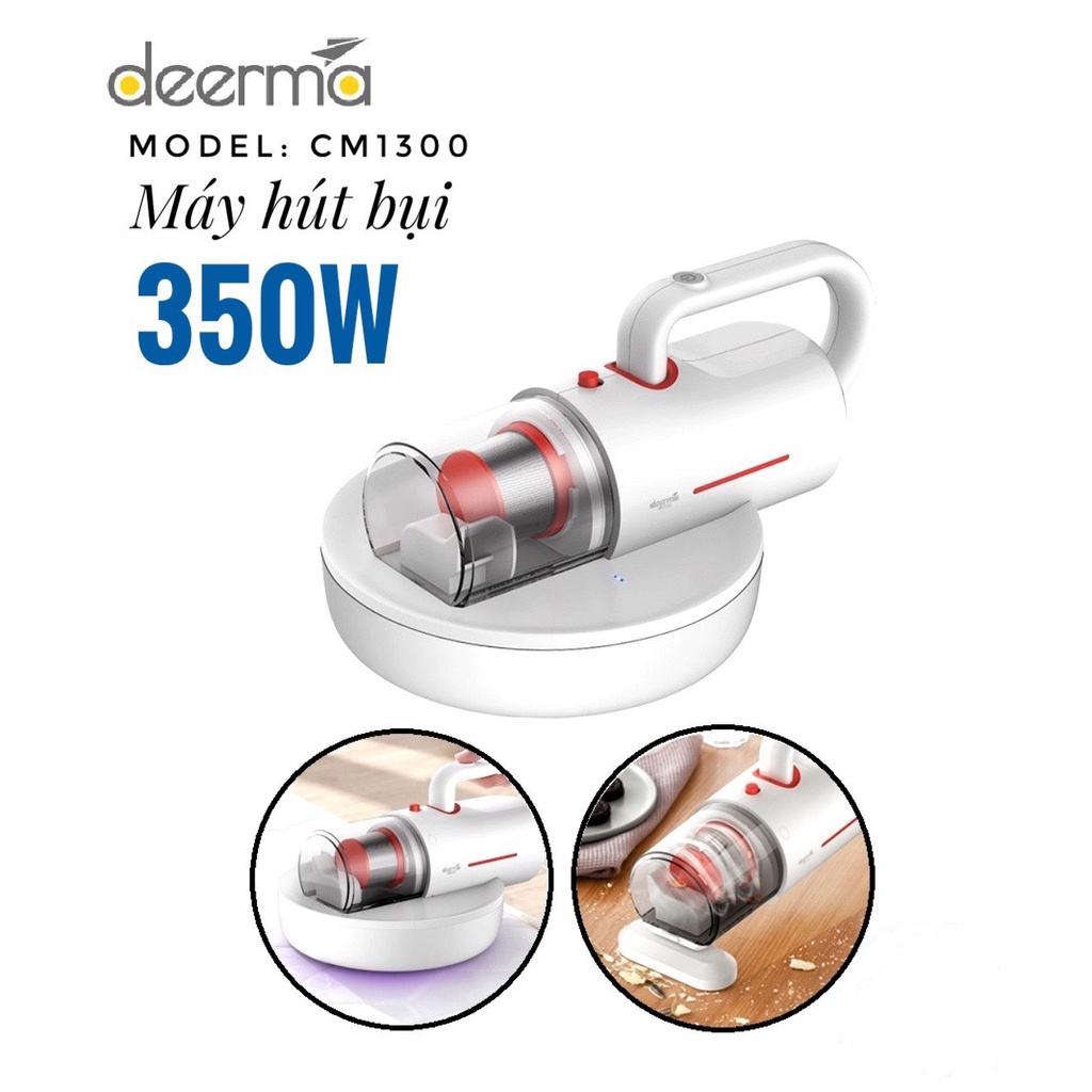 Máy hút bụi cầm tay diệt khuẩn Deerma CM1300 - Hàng chính hãng