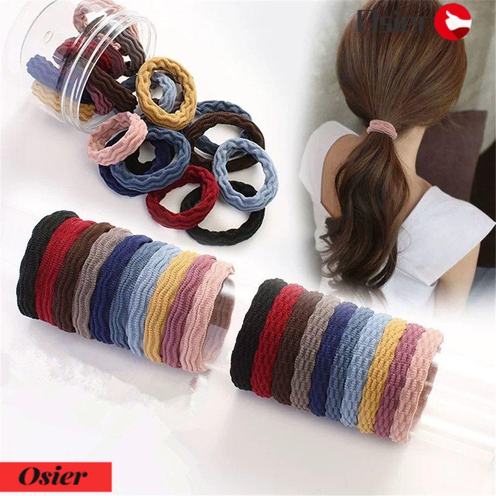 Bộ 10 Dây Cột Tóc Thời Trang Xinh Xắn Cho Nữ